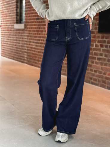 Jeans Anna - Bleu foncé