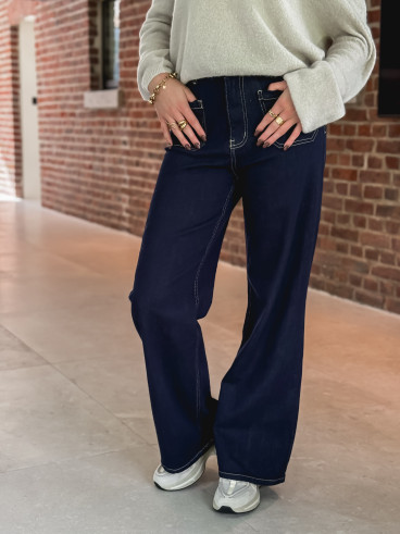 Jeans Anna - Bleu foncé