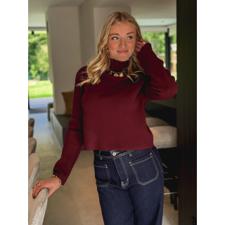 Pull Enorah - Bordeaux