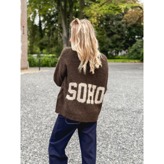 Gilet Sohana - Chocolat