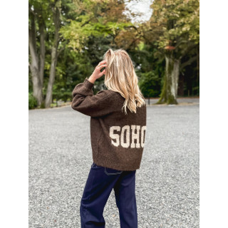Gilet Sohana - Chocolat