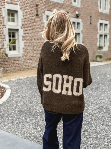 Gilet Sohana - Chocolat
