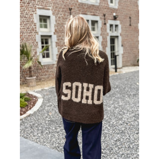 Gilet Sohana - Chocolat