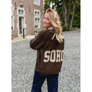Gilet Sohana - Chocolat