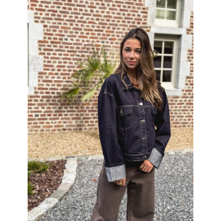 Veste en jeans Sao - Bleu