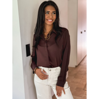 Chemise Damas - Chocolat