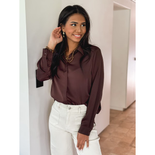 Chemise Damas - Chocolat