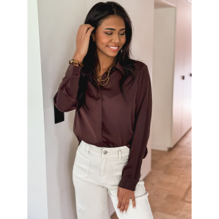 Chemise Damas - Chocolat