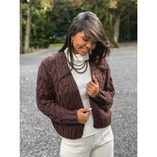 Gilet Sohra - Chocolat