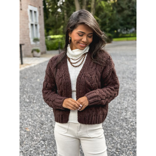 Gilet Sohra - Chocolat