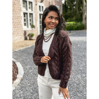 Gilet Sohra - Chocolat