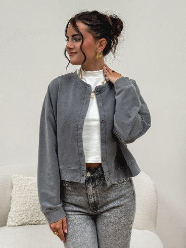 Gilet Isel - Gris
