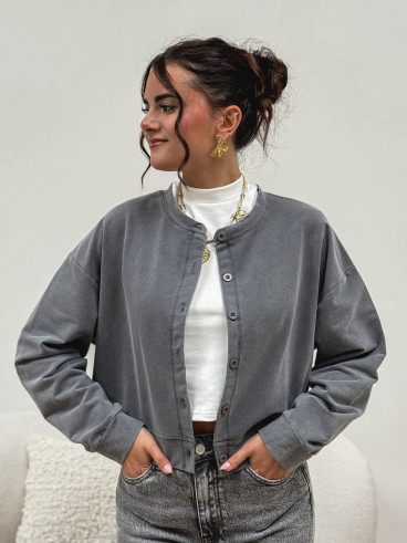 Gilet Isel - Gris