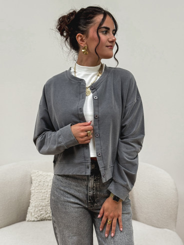 Gilet Isel - Gris
