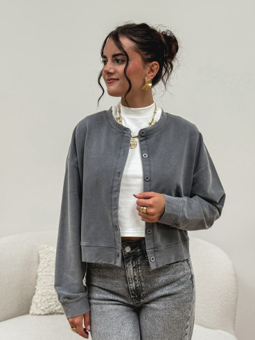 Gilet Isel - Gris
