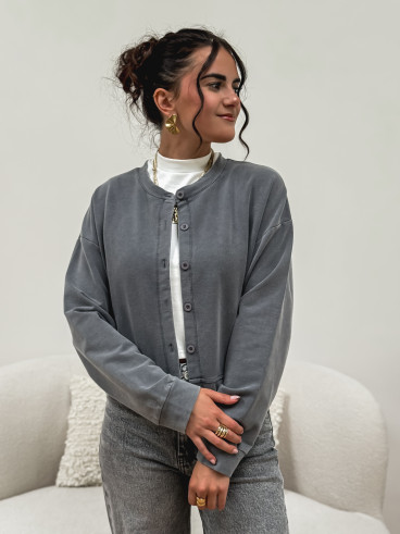 Gilet Isel - Gris