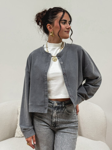 Gilet Isel - Gris