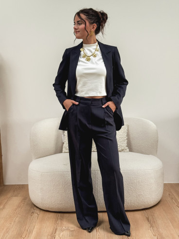 Pantalon Dalya - Bleu marine
