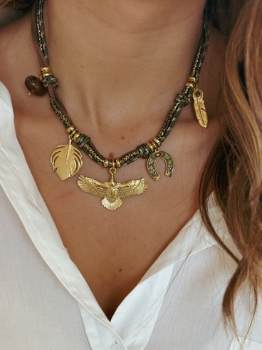 Collier Solveig - Marron