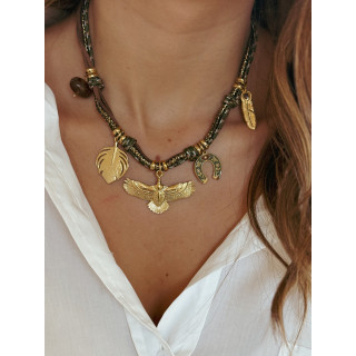 Collier Solveig - Marron