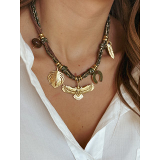 Collier Solveig - Marron