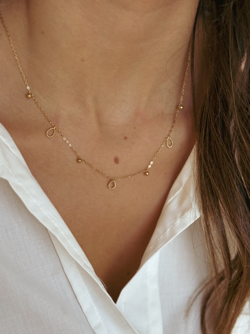 Collier Ysa - Doré