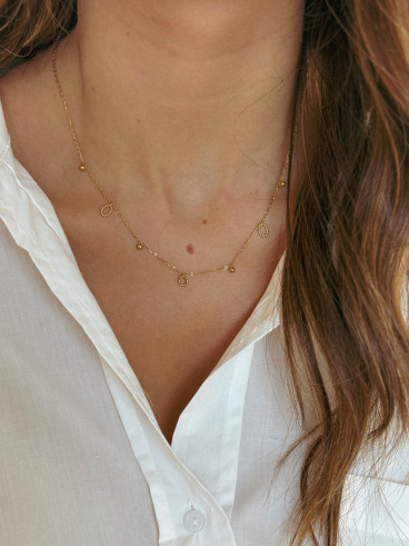Collier Ysa - Doré