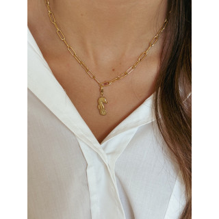Charm Seahorse - Doré