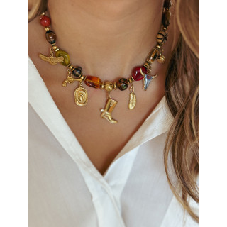 Collier Hazel - Doré