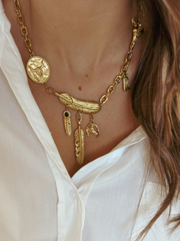 Collier Jewel - Doré