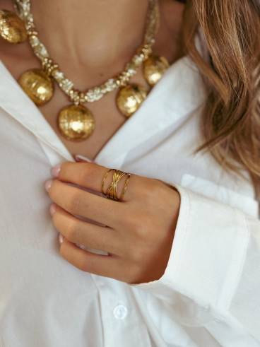 Bague Baléares - Doré