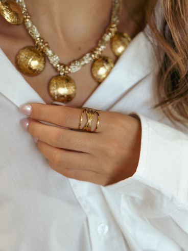 Bague Baléares - Doré