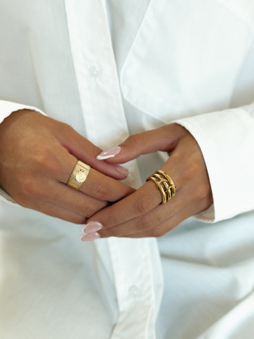 Bague Thanina - Doré
