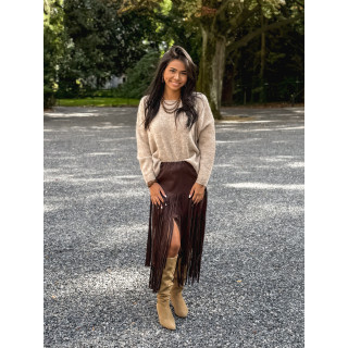 Pull Naora - Beige Foncé