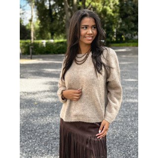 Pull Naora - Beige Foncé