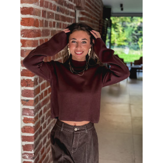 Pull Enorah - Chocolat