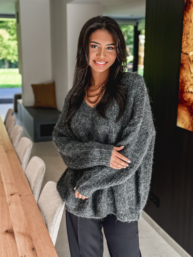 Pull Georgina - Gris foncé