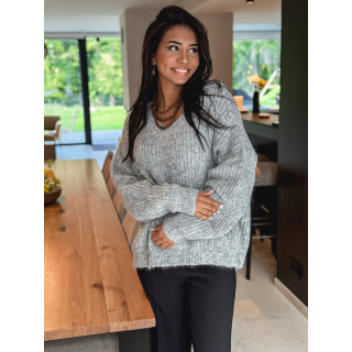 Pull Georgina - Gris clair