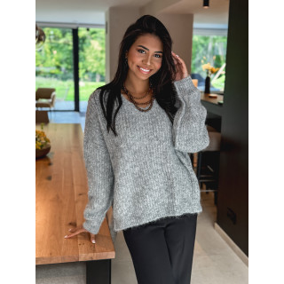 Pull Georgina - Gris clair