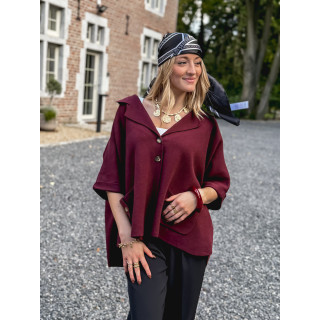 Gilet Despina - Bordeaux