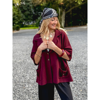 Gilet Despina - Bordeaux