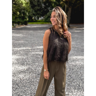 Blouse sans manches Zayna - Vert