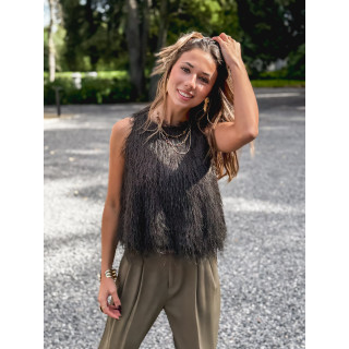 Blouse sans manches Zayna - Vert