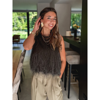 Blouse sans manches Zayna - Vert