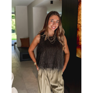 Blouse sans manches Zayna - Vert