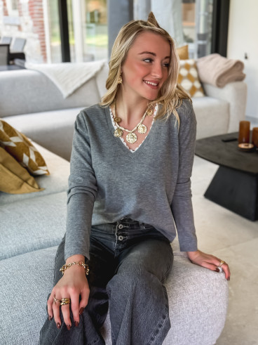 Pull Aylina - Gris