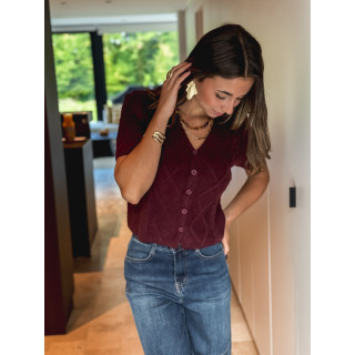 Pull Elyra - Bordeaux