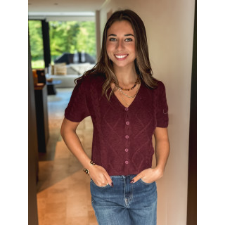 Pull Elyra - Bordeaux