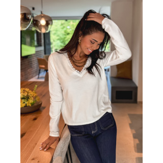 Pull Aylina - Blanc