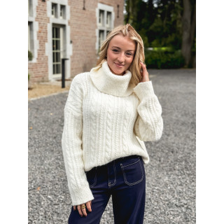 Robe courte Thiora - Ecru